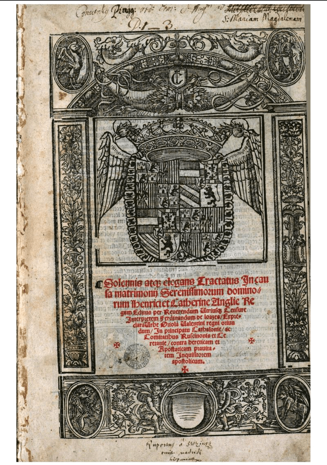 dictamen jurídico sobre la validez matrimonial Enrique VIII y Catalina de Aragón