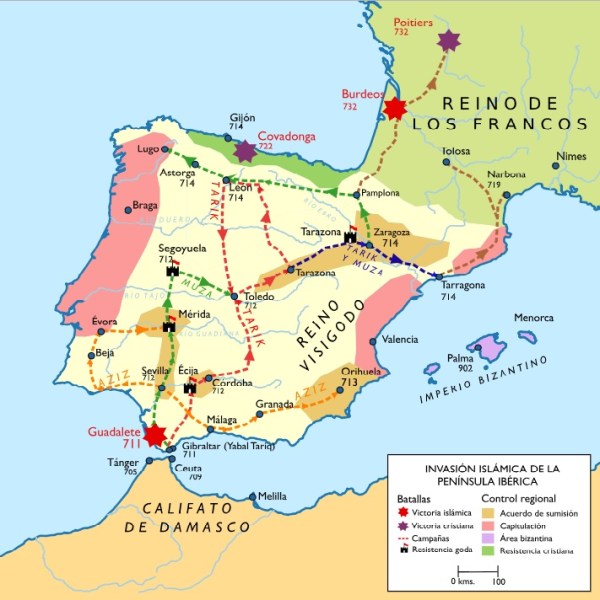 conquista árabe España