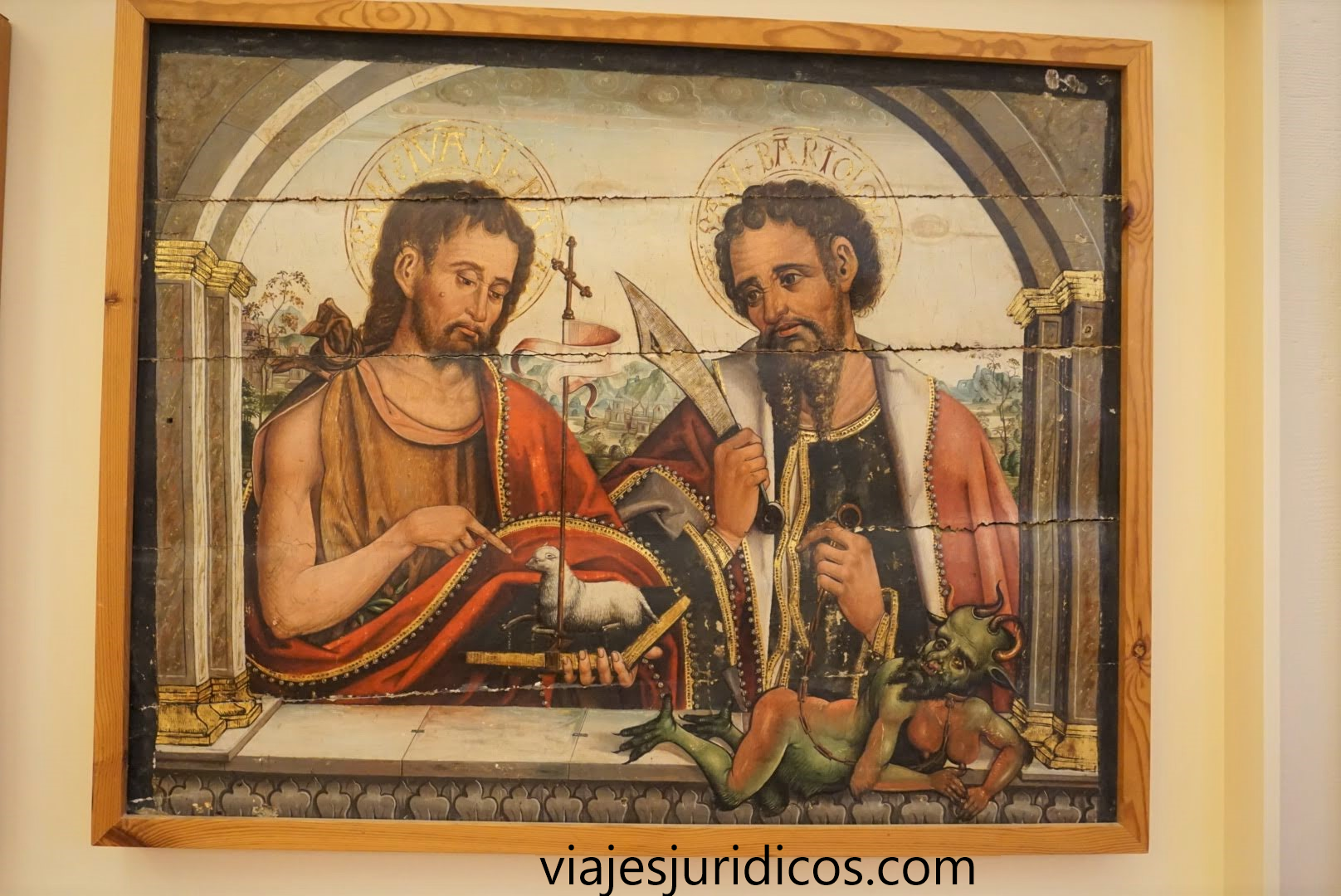 Diablesa de Astorga retablo Román de Bécares

