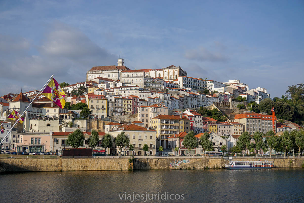 Vista de la ciudad de Coimbra 
