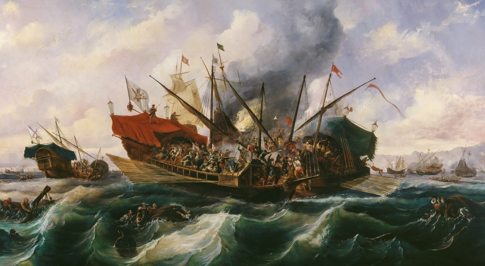 episodio-del-combate-naval-de-lepanto-antonio-de-brugada-1856